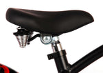Volare Miracle Cruiser Barncykel 14 tum, Matt Svart - Lilla Cykelbutiken