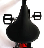 Volare Miracle Cruiser Barncykel 14 tum, Matt Svart - Lilla Cykelbutiken