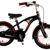 Volare Miracle Cruiser Barncykel 14 tum, Matt Svart - Lilla Cykelbutiken