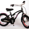 Volare Miracle Cruiser Barncykel 14 tum, Matt Svart - Lilla Cykelbutiken