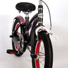 Volare Miracle Cruiser Barncykel 14 tum, Matt Svart - Lilla Cykelbutiken