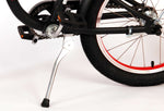 Volare Miracle Cruiser Barncykel 18 tum, Matt Svart - Lilla Cykelbutiken