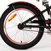 Volare Miracle Cruiser Barncykel 18 tum, Matt Svart - Lilla Cykelbutiken