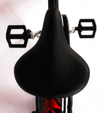 Volare Miracle Cruiser Barncykel 18 tum, Matt Svart - Lilla Cykelbutiken