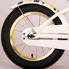 Volare Miracle Cruiser Barncykel 14 tum, Vit - Lilla Cykelbutiken