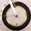 Volare Miracle Cruiser Barncykel 14 tum, Vit - Lilla Cykelbutiken