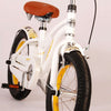 Volare Miracle Cruiser Barncykel 14 tum, Vit - Lilla Cykelbutiken
