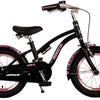 Volare Miracle Cruiser Barncykel 14 tum, Matt Svart - Lilla Cykelbutiken