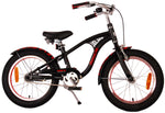 Volare Miracle Cruiser Barncykel 16 tum, Matt Svart - Lilla Cykelbutiken