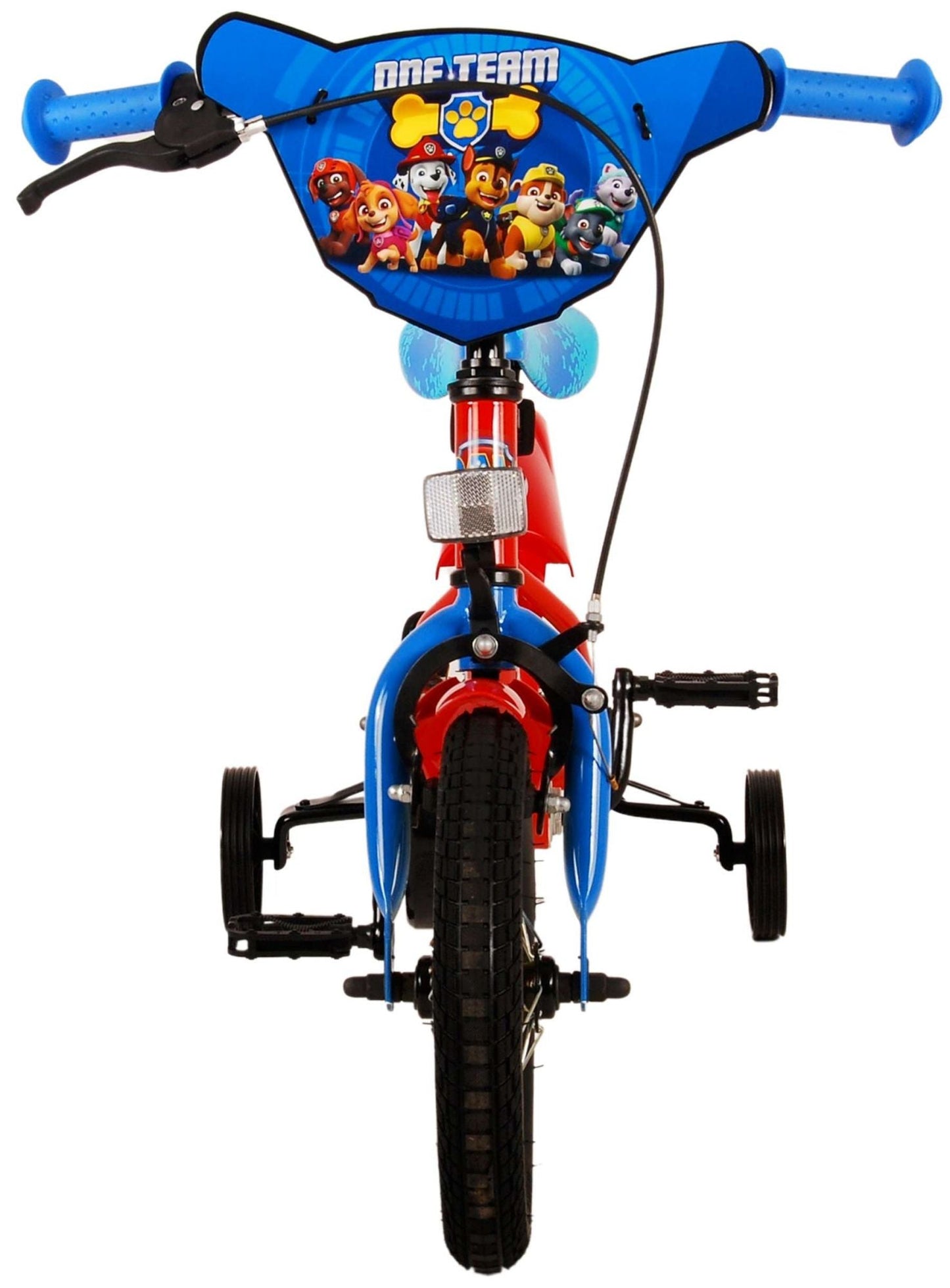 Paw Patrol Barncykel 12 tum, Röd/Blå - Lilla Cykelbutiken