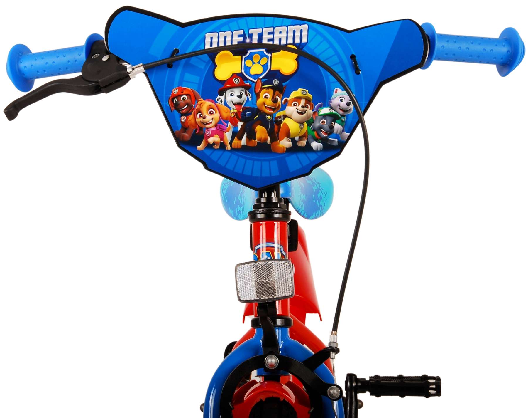 Paw Patrol Barncykel 12 tum, Röd/Blå - Lilla Cykelbutiken