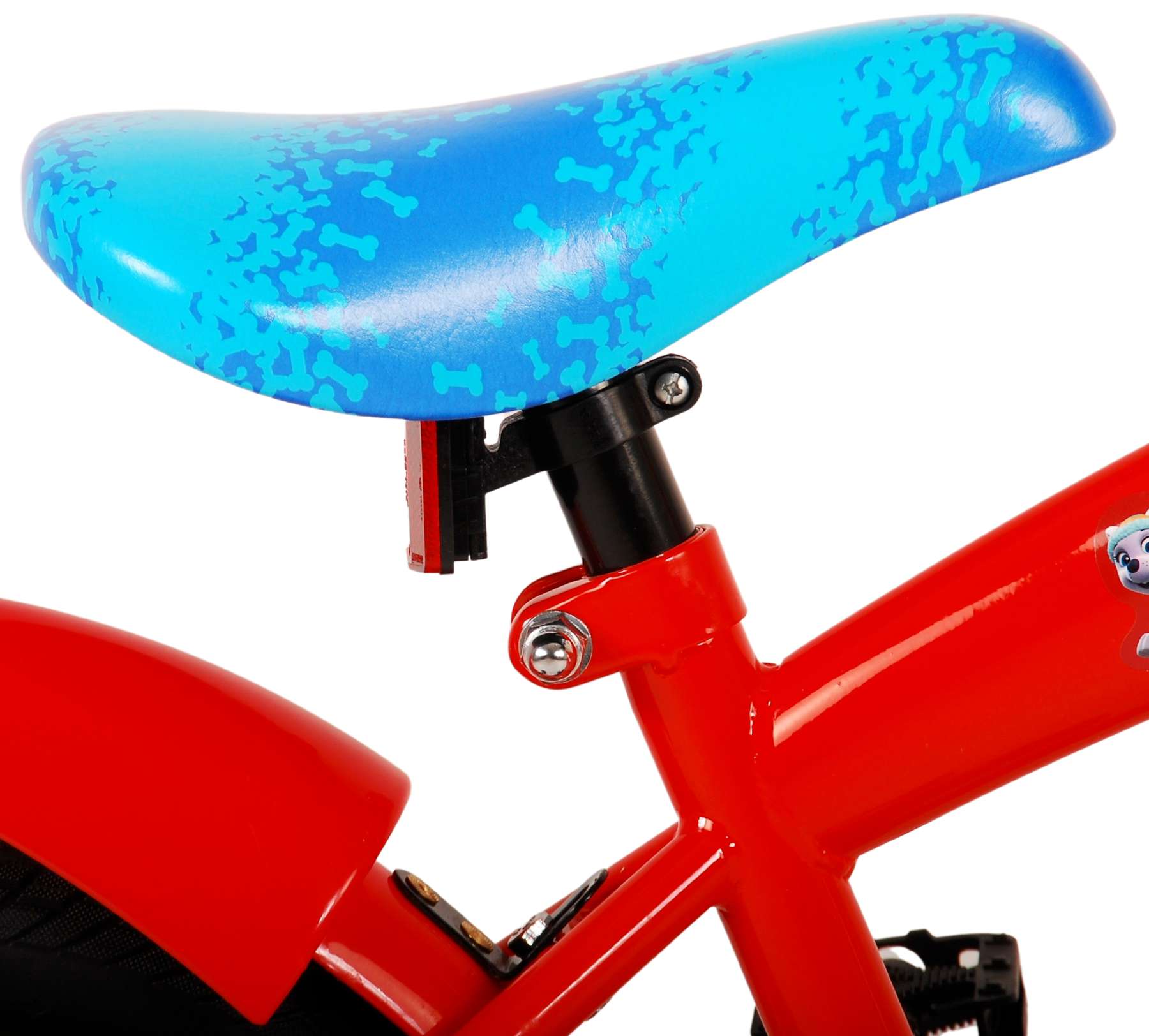 Paw Patrol Barncykel 12 tum, Röd/Blå - Lilla Cykelbutiken