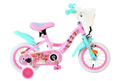 Volare Paw Patrol Barncykel 12 tum, Rosa - För barn 3-4 år