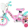 Volare Paw Patrol Barncykel 12 tum, dubbla handbromsar, Rosa - För barn 3-4 år