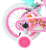 Paw Patrol Barncykel 14 tum, dubbla handbromsar, Rosa - För barn 5-5 år