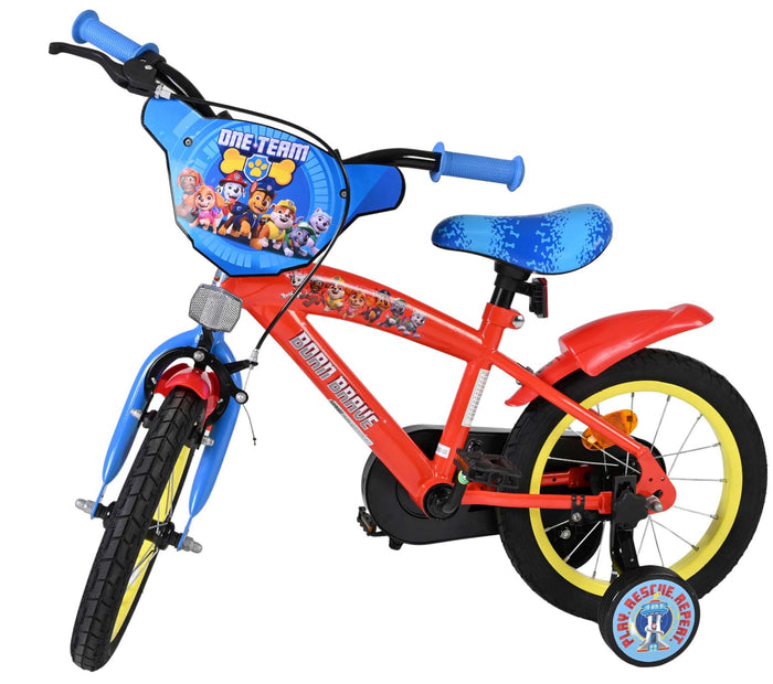 Paw Patrol Barncykel 14 tum, Röd - För barn 5-5 år