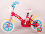 Volare Great Gris Barncykel 10 tum, Rosa/Blå - Lilla Cykelbutiken