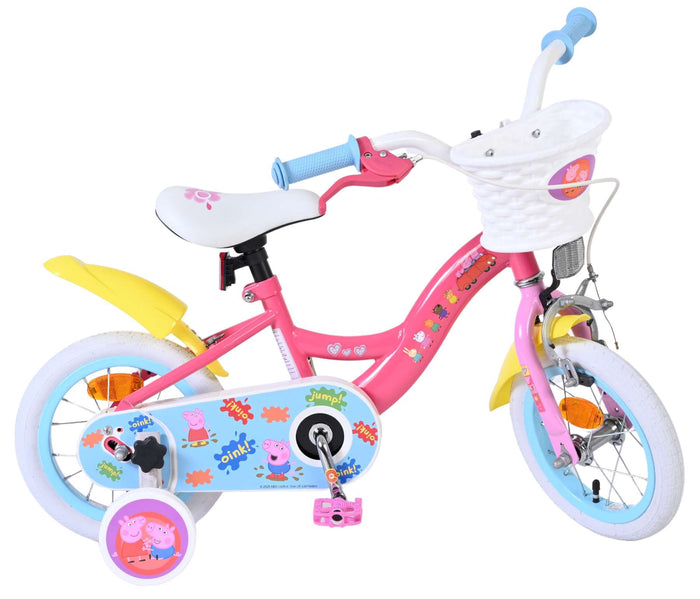 Peppa Pig Peppa Barncykel 12 tum, Blå - För barn 3-4 år