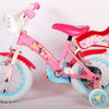 Disney Princess Barncykel Två Handbromsar 12 tum, Rosa - Lilla Cykelbutiken