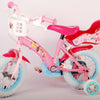 Disney Princess Barncykel Två Handbromsar 12 tum, Rosa - Lilla Cykelbutiken