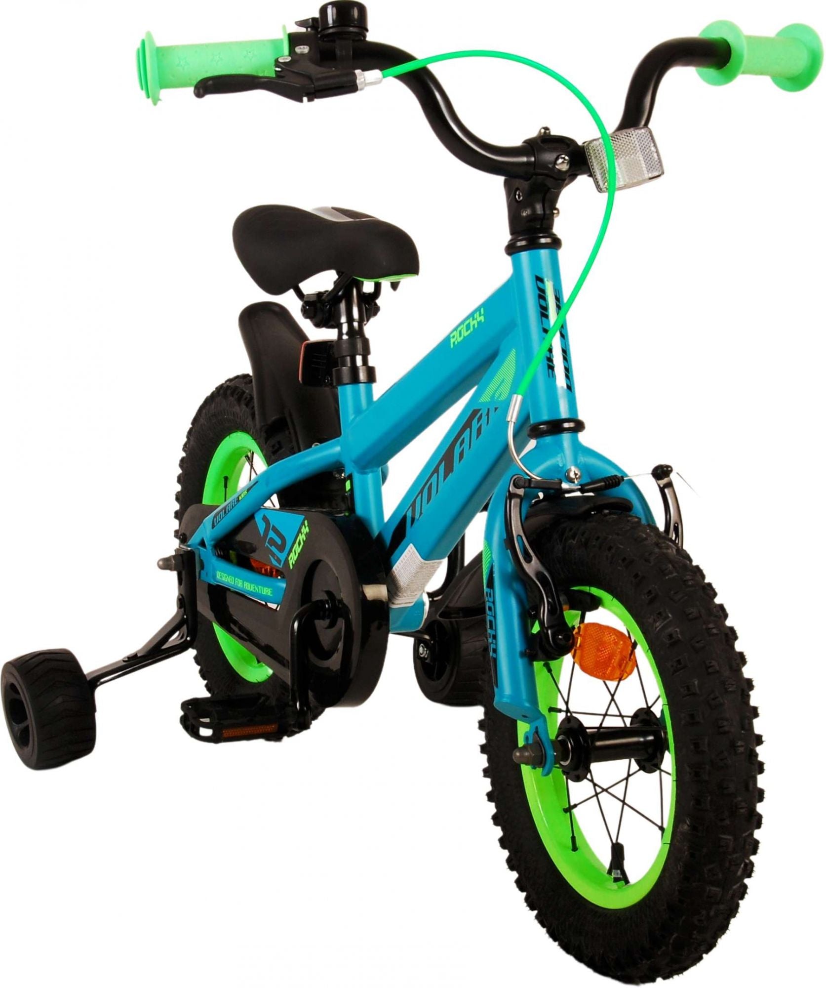 Volare Rocky Barncykel, 12 tum - Lilla Cykelbutiken