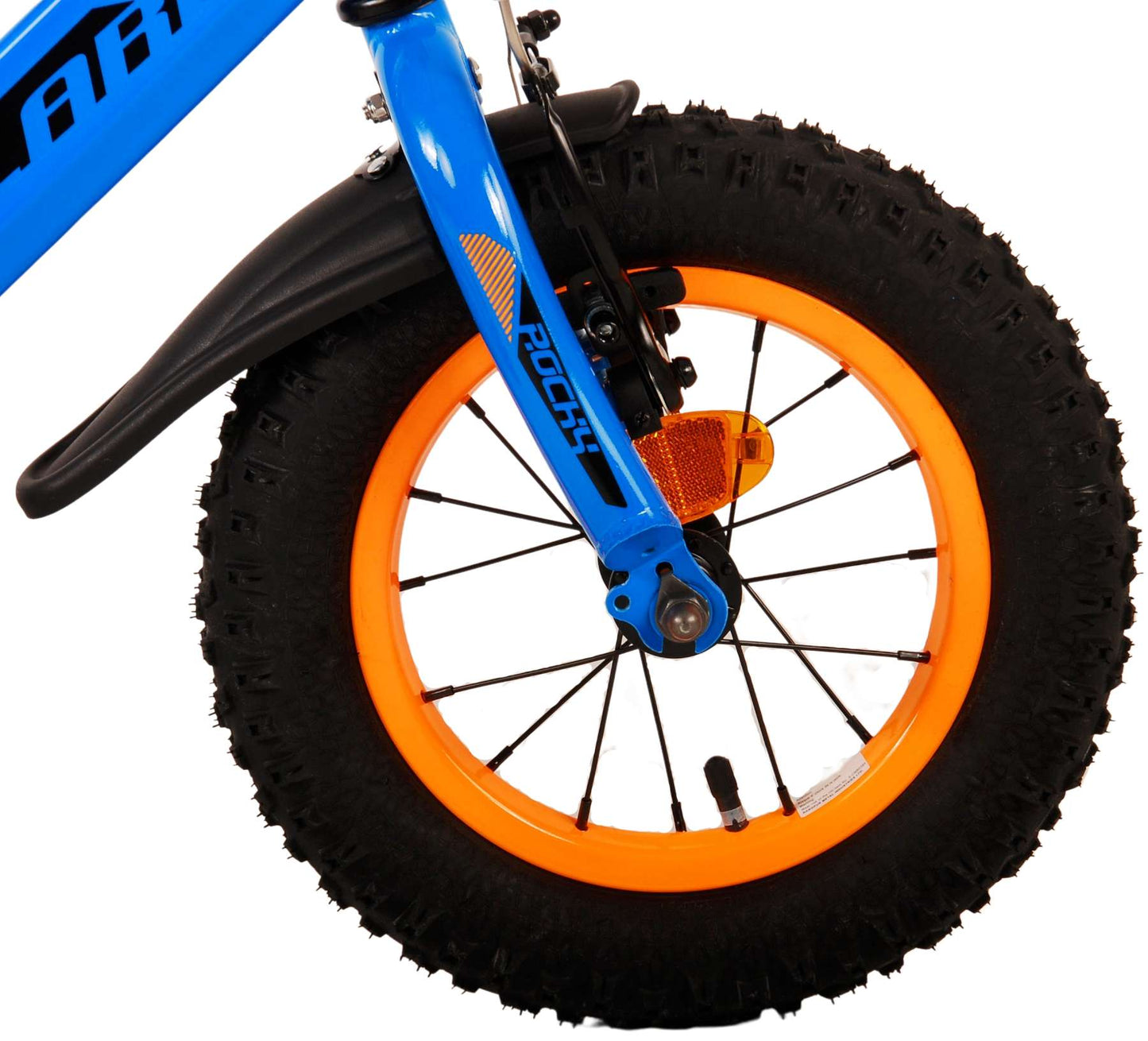 Volare Rocky Kids' Blå 12 tum – Barncykel med två handbromsar