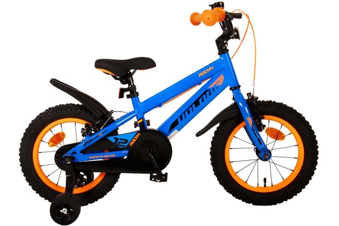 Volare Rocky Kids' Blå 14 tum – Barncykel med två handbromsar