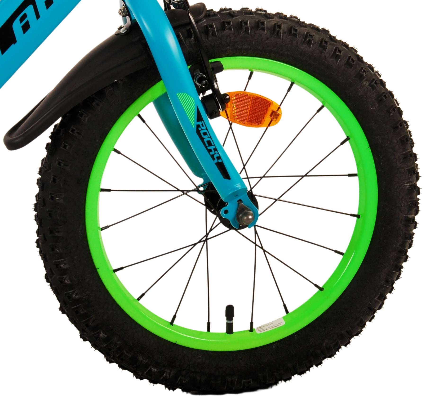 Volare Rocky Barncykel, 16 tum - Lilla Cykelbutiken