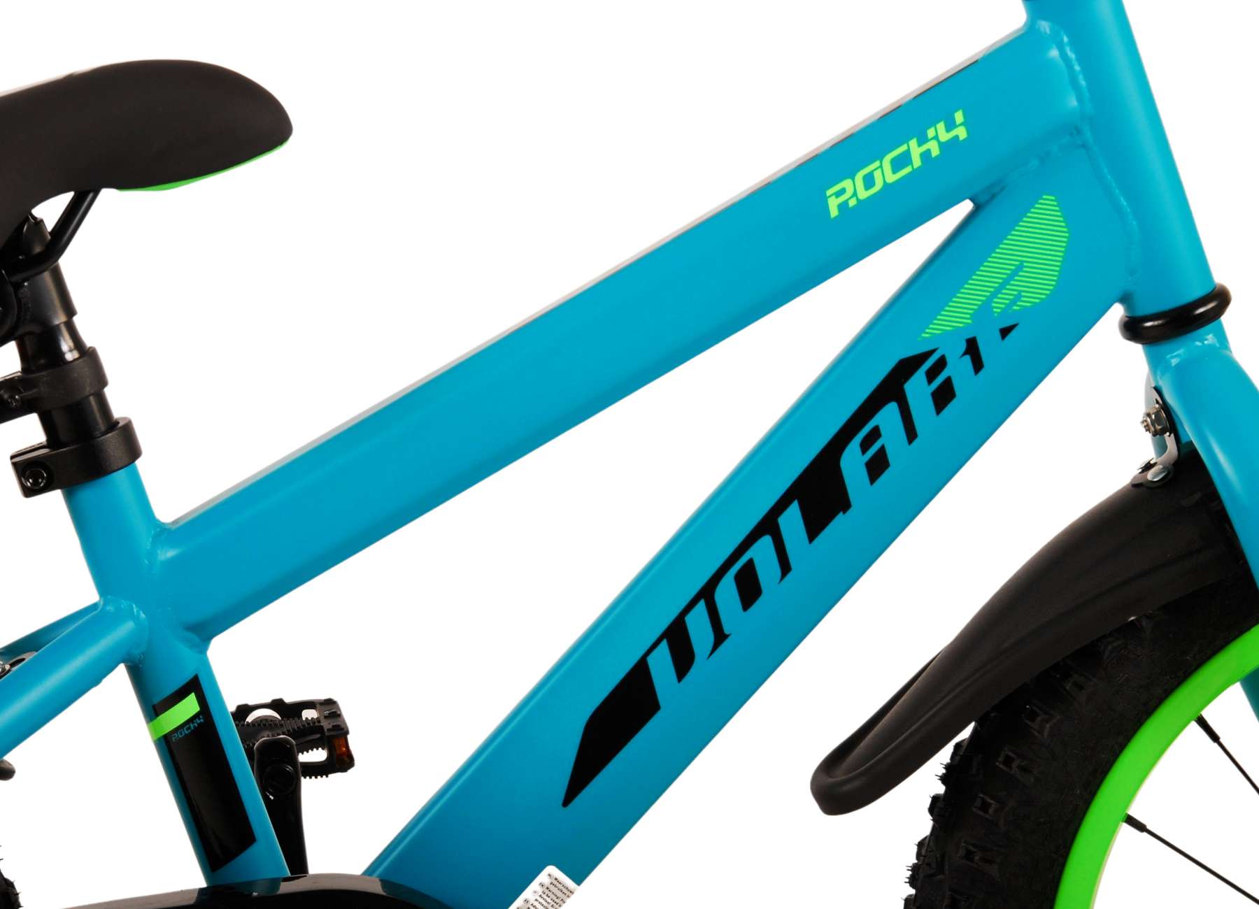 Volare Rocky Barncykel, 16 tum - Lilla Cykelbutiken