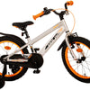Volare Rocky 18 tum Barncykel Grå, Hand & fotbroms - För barn 4-7 år