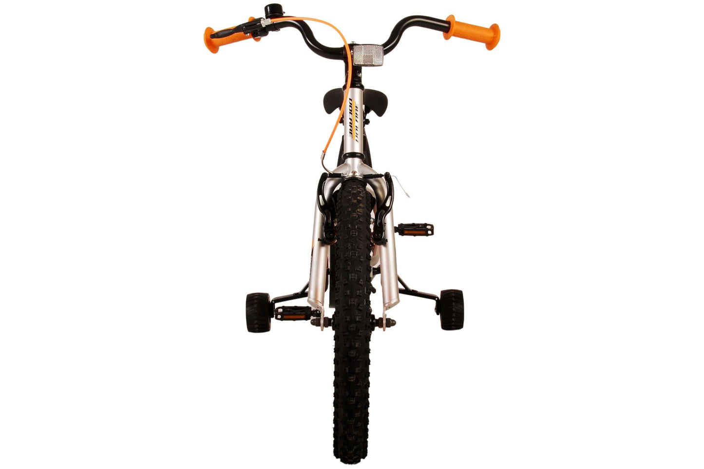 Volare Rocky 18 tum Barncykel Grå, Hand & fotbroms - För barn 4-7 år