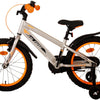 Volare Rocky 18 tum Barncykel Grå, Hand & fotbroms - För barn 4-7 år