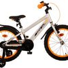 Volare Rocky 18 tum Barncykel Grå, Hand & fotbroms - För barn 4-7 år