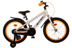 Volare Rocky 18 tum Barncykel Grå, Hand & fotbroms - För barn 4-7 år