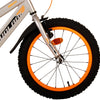 Volare Rocky 18 tum Barncykel Grå, Hand & fotbroms - För barn 4-7 år