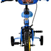 superman Rubble & Crew Kids' 12 tum – Barncykel med stödhjul