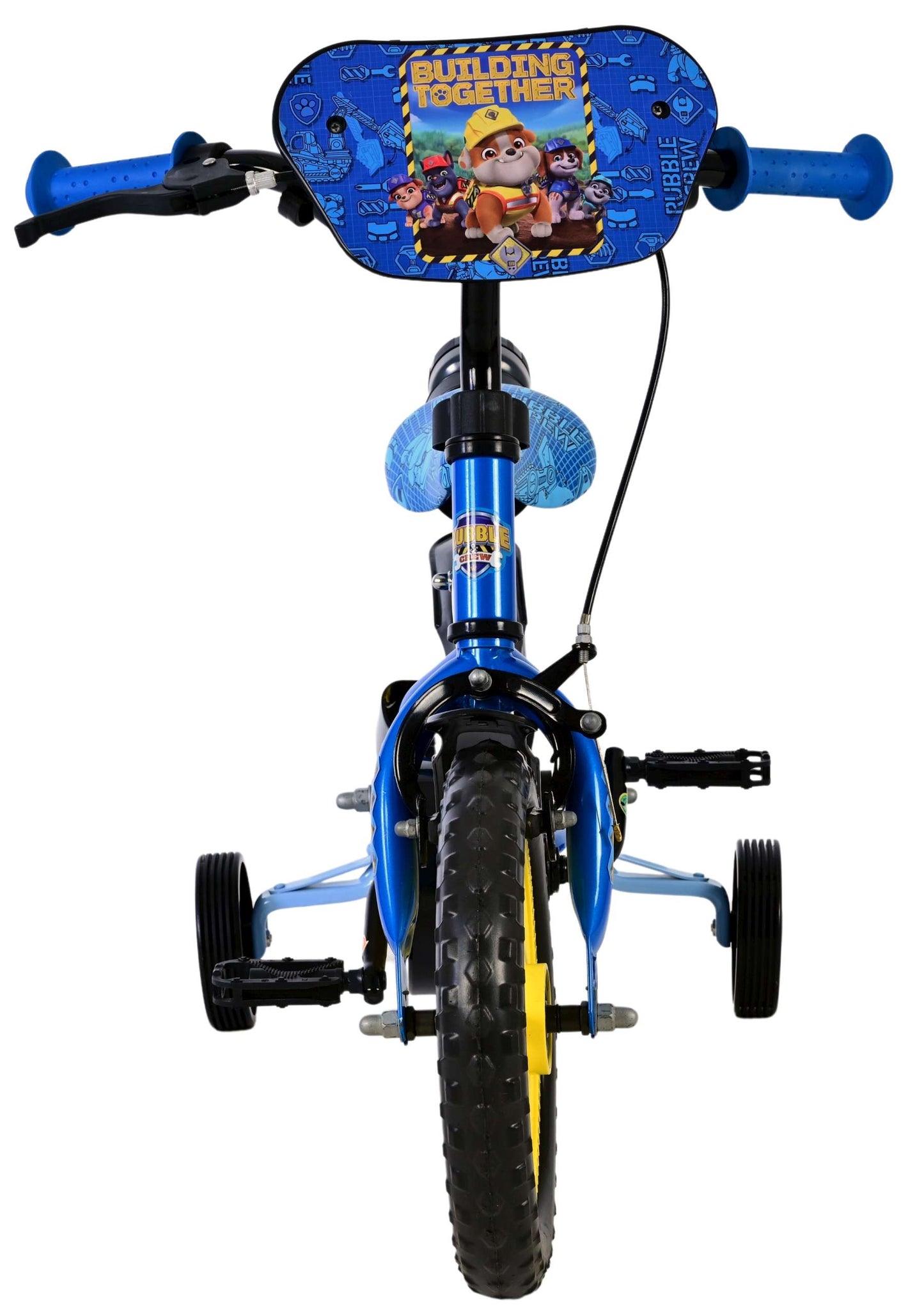 superman Rubble & Crew Kids' 12 tum – Barncykel med stödhjul