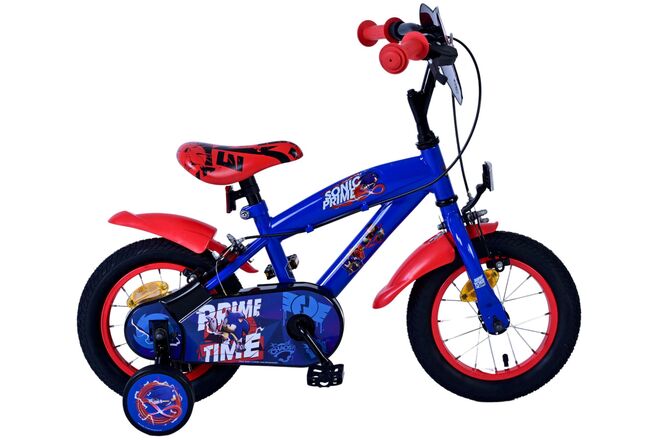 Turbo Crew Kids' Blå 12 tum – Barncykel med två handbromsar