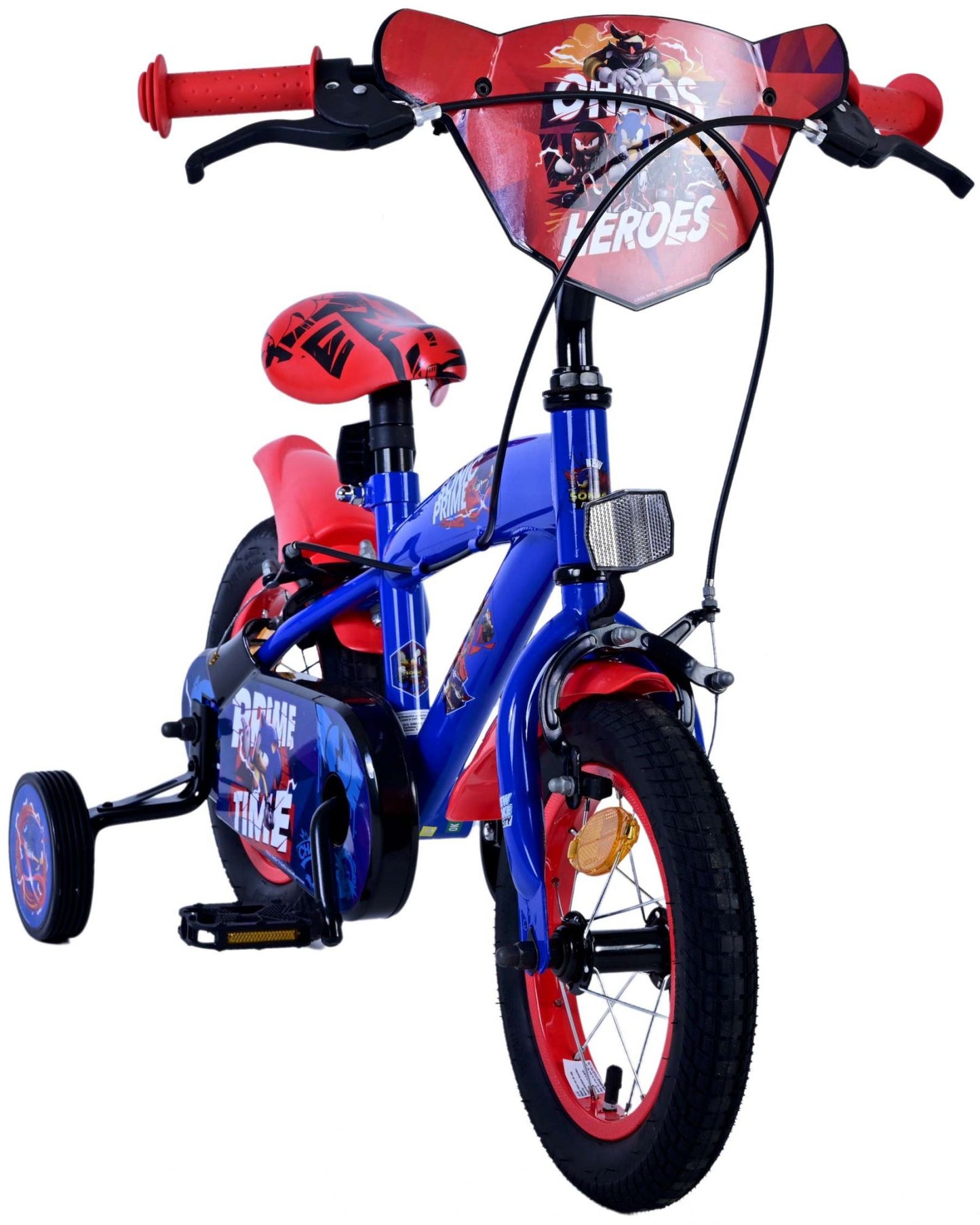 Turbo Crew Kids' Blå 12 tum – Barncykel med två handbromsar