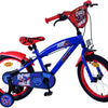 Turbo Crew Kids' Blå 16 tum – Barncykel med två handbromsar