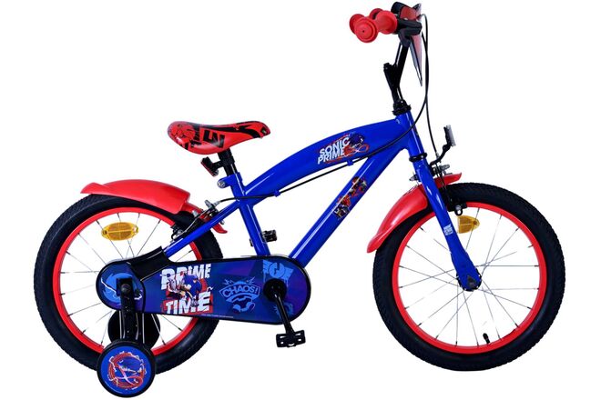Turbo Crew Kids' Blå 16 tum – Barncykel med två handbromsar