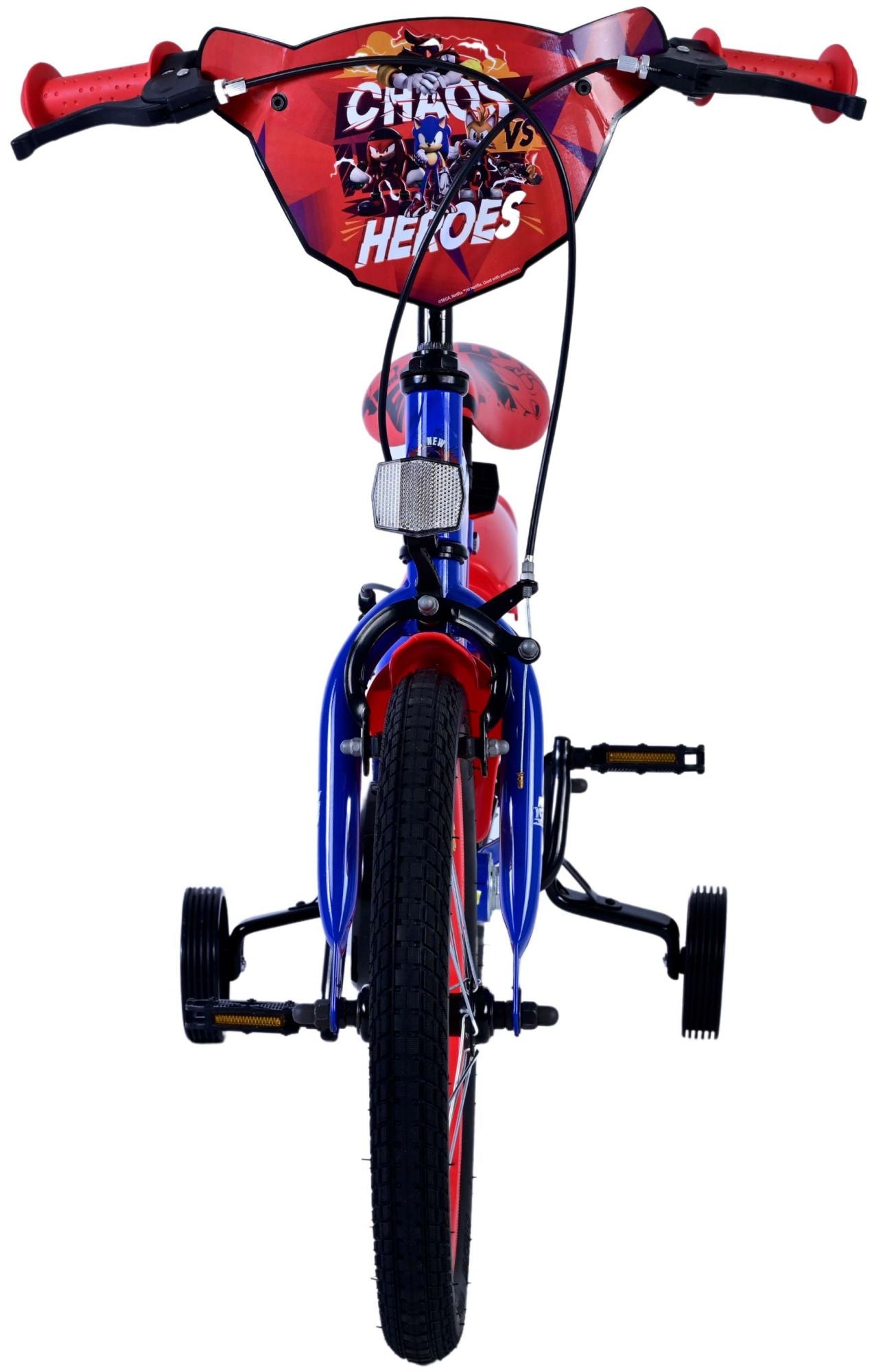 Turbo Crew Kids' Blå 16 tum – Barncykel med två handbromsar