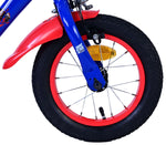 Sonic Prime Barncykel 12 tum, Blå/Röd - Lilla Cykelbutiken