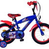 Turbo Crew Kids' Blå 14 tum – Barncykel med två handbromsar