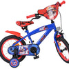 Sonic Prime Barncykel 14 tum, Röd - För barn 5-5 år