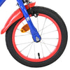 Sonic Prime Barncykel 14 tum, Röd - För barn 5-5 år