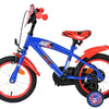 Sonic Prime Barncykel 14 tum, Röd - För barn 5-5 år