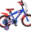 Sonic Prime Barncykel 14 tum, dubbla handbromsar, Röd - För barn 5-5 år