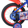 Sonic Prime Barncykel 14 tum, dubbla handbromsar, Röd - För barn 5-5 år