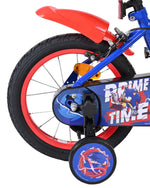 Sonic Prime Barncykel 14 tum, dubbla handbromsar, Röd - För barn 5-5 år